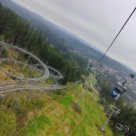 Hahnenklee - Harz, Balkon & Parkplatz