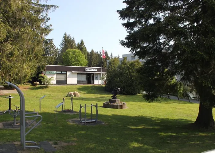Hahnenklee - Harz, Balkon & Parkplatz