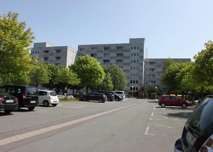 Hahnenklee - Harz, Balkon & Parkplatz 戈斯拉尔